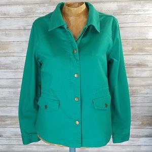 Stitch Fix Cargo Utility Jacket Green Med